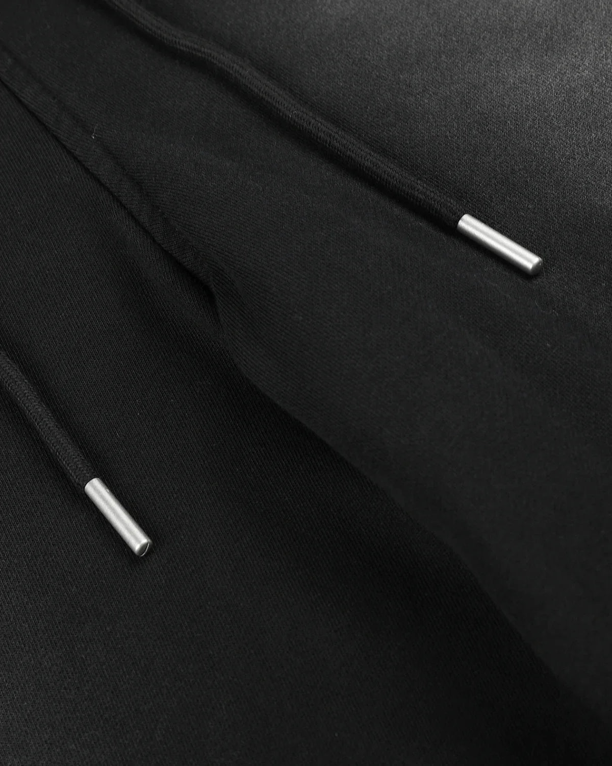 Omygoods Black Monkey Washed Sweat Shorts