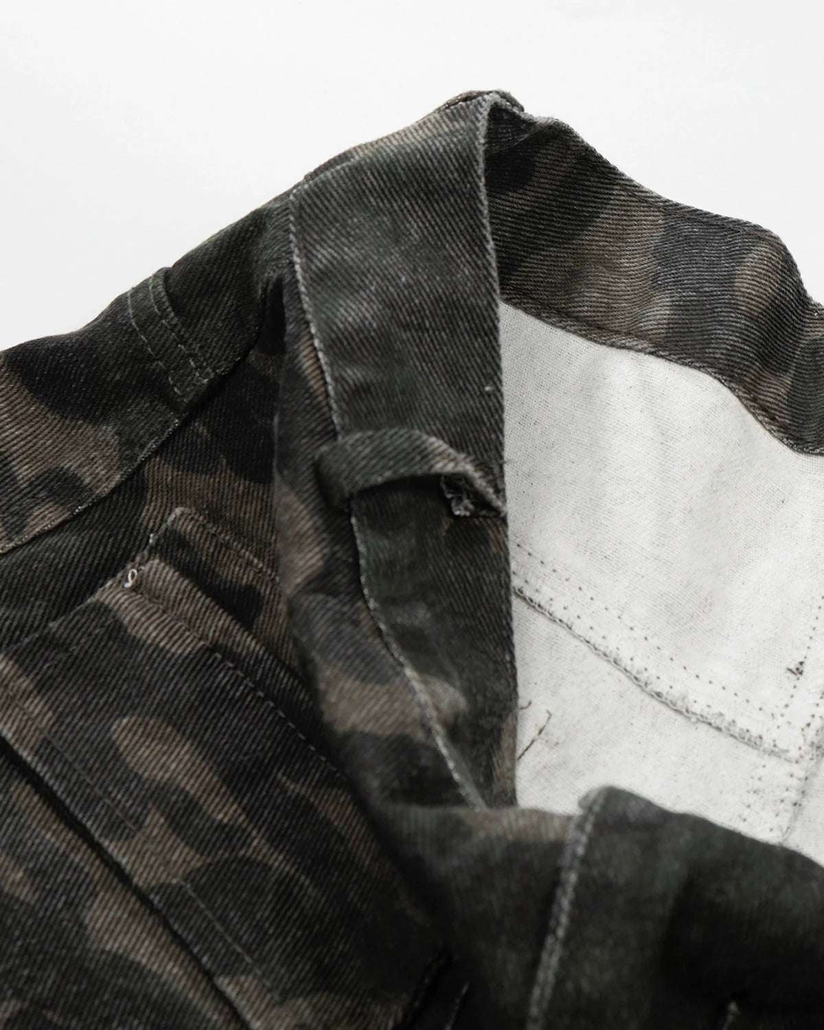 Omygoods Multi Pockets Camo Cargo Pants