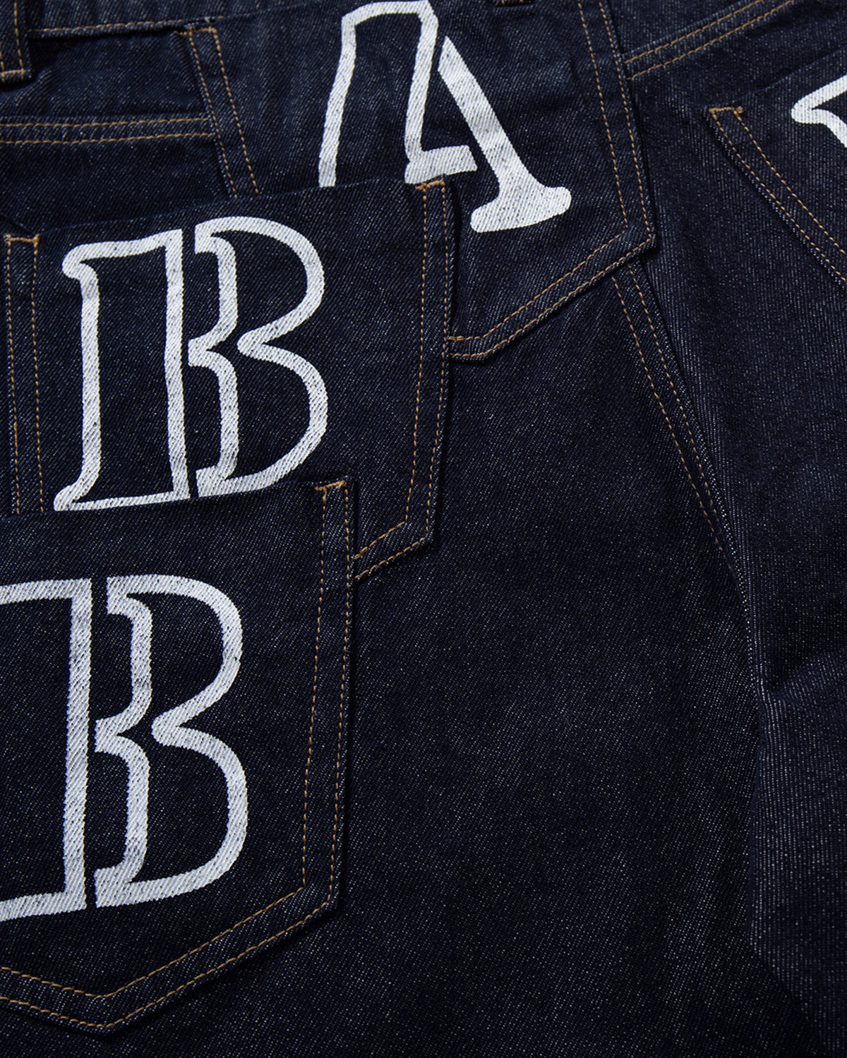 Omygoods Multi Pockets Design Barrel Jeans
