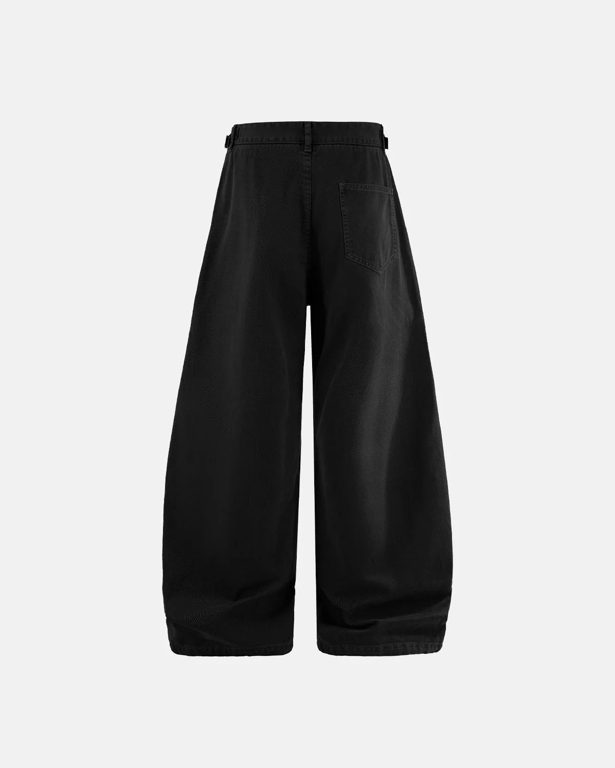 Omygoods Multi Pockets Garment Washed Cargo Pants
