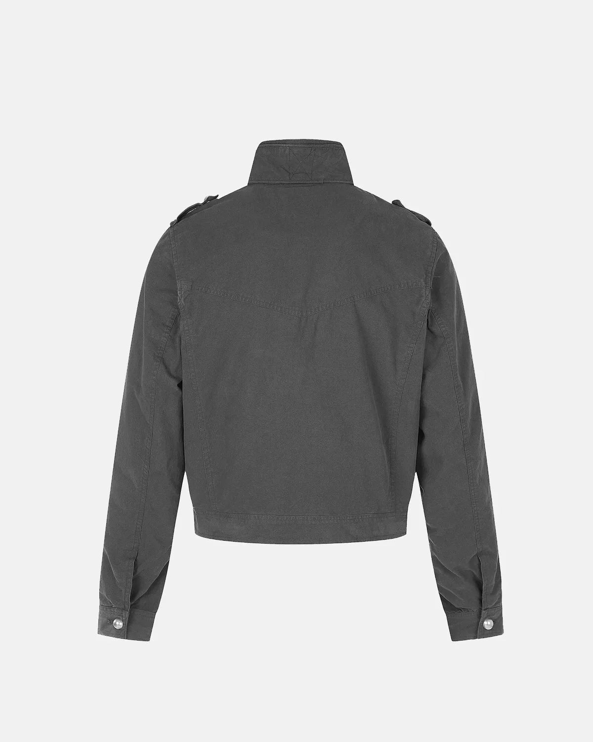Omygoods Napoleon-Inspired Button Boxy Jacket