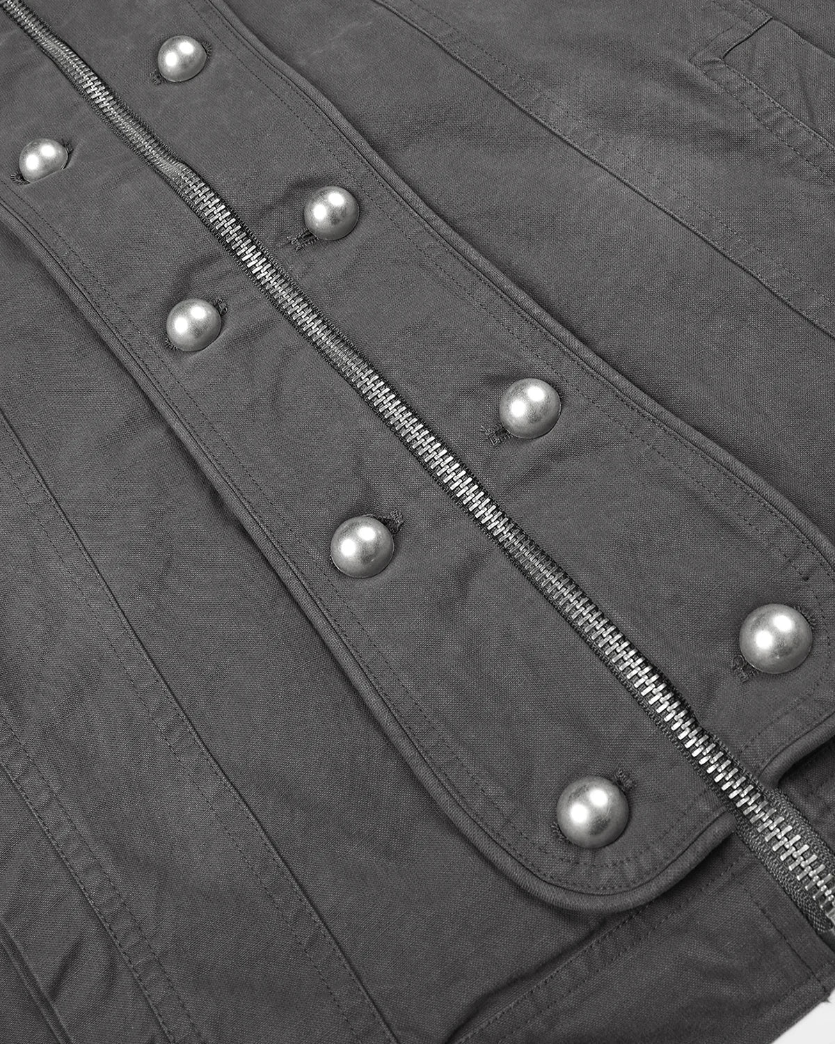 Omygoods Napoleon-Inspired Button Boxy Jacket