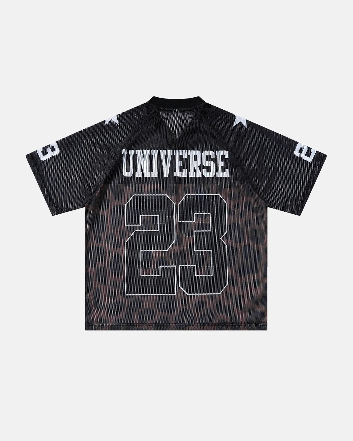 Omygoods Number 23 Leopard Mesh Jersey