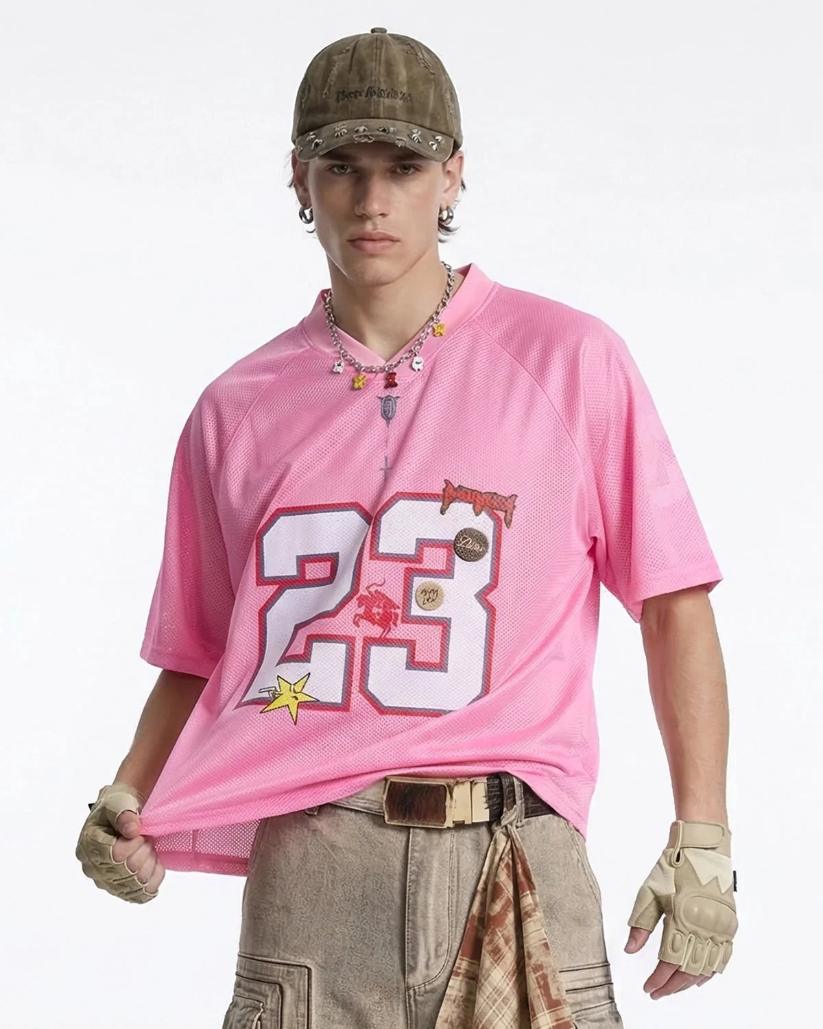 Omygoods Number 23 Mesh Jersey