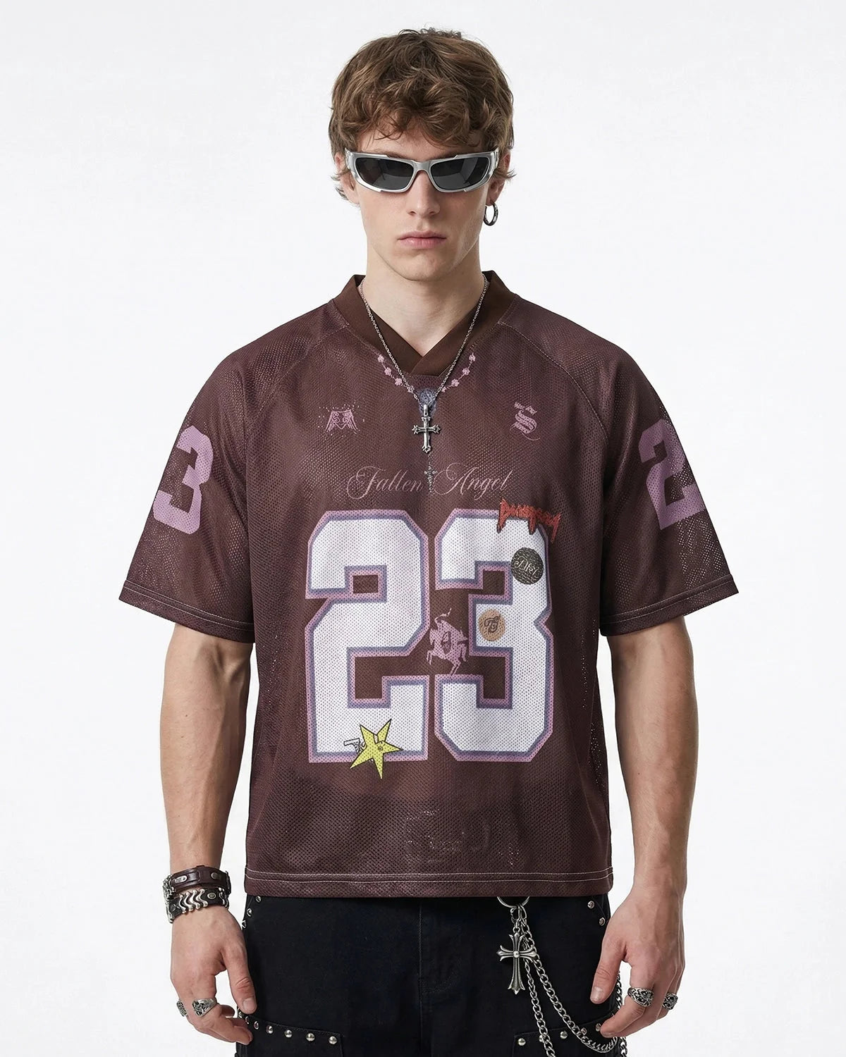 Omygoods Number 23 Mesh Jersey