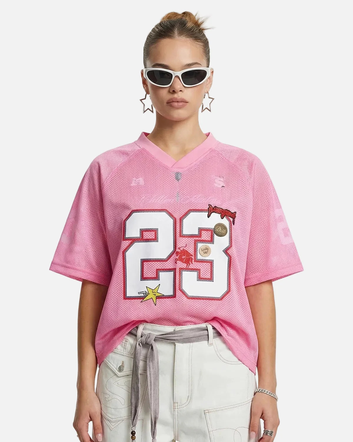 Omygoods Number 23 Mesh Jersey