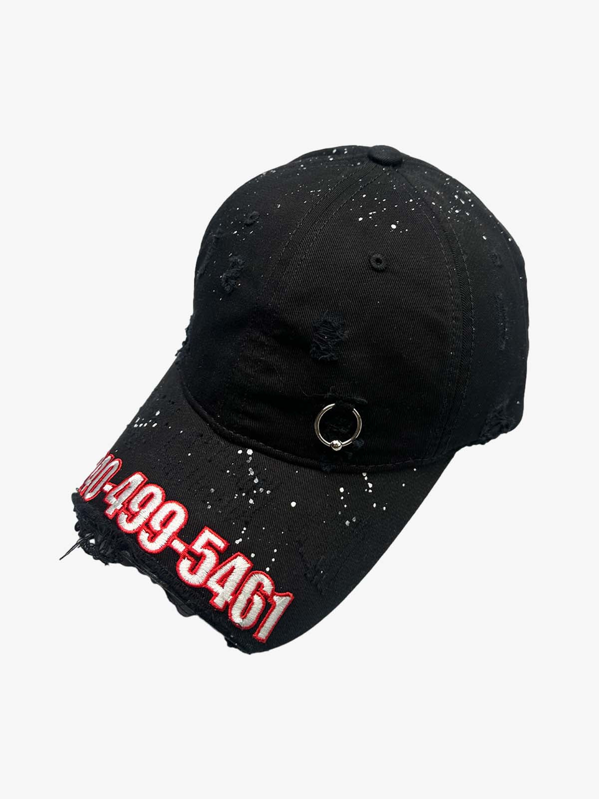 Omygoods Numeric Embroidered Baseball Cap