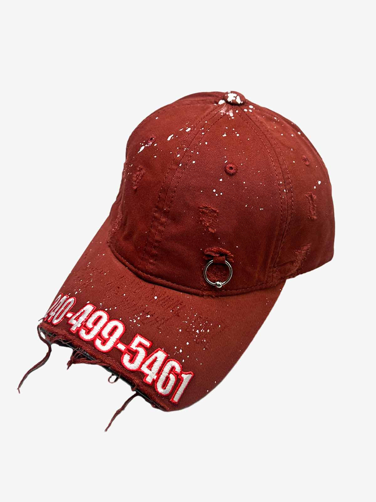 Omygoods Numeric Embroidered Baseball Cap