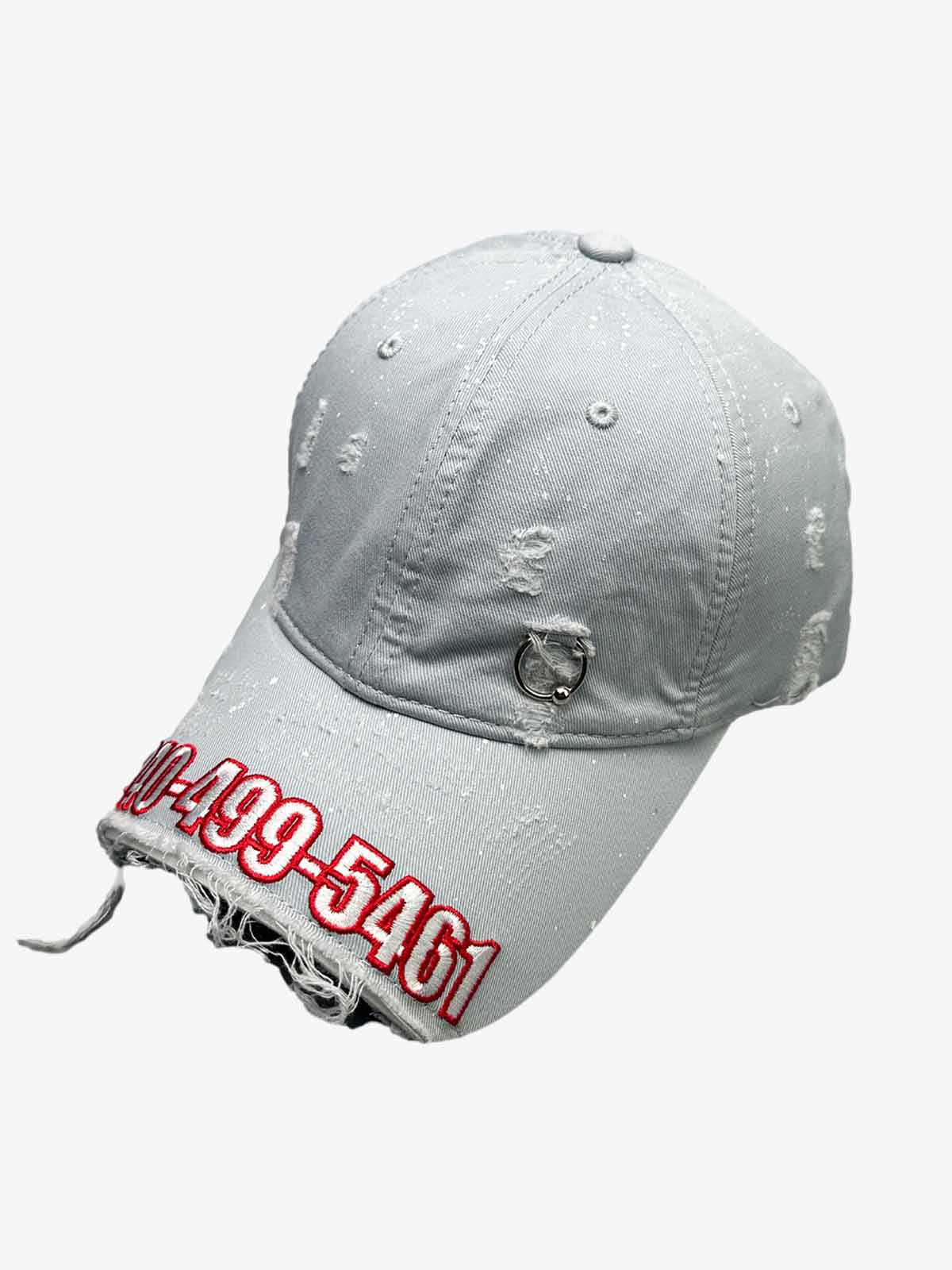 Omygoods Numeric Embroidered Baseball Cap