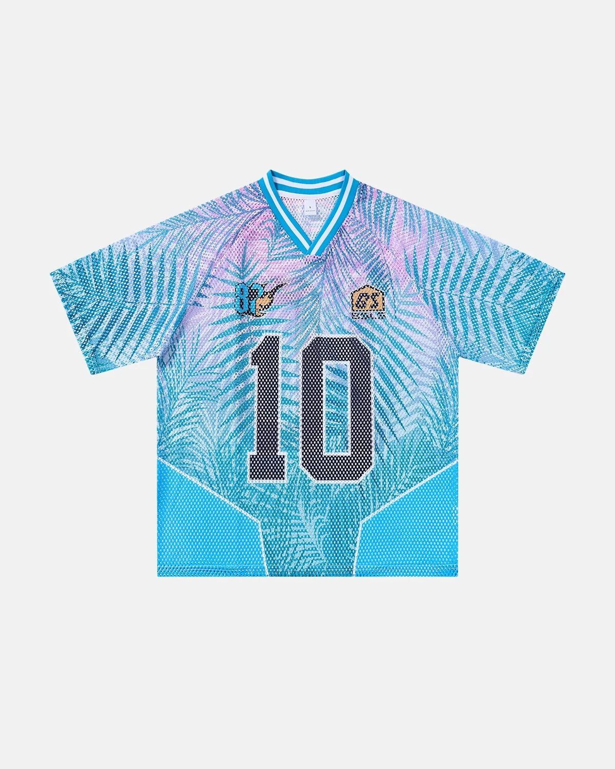 Omygoods Oversized Mesh Football Jersey