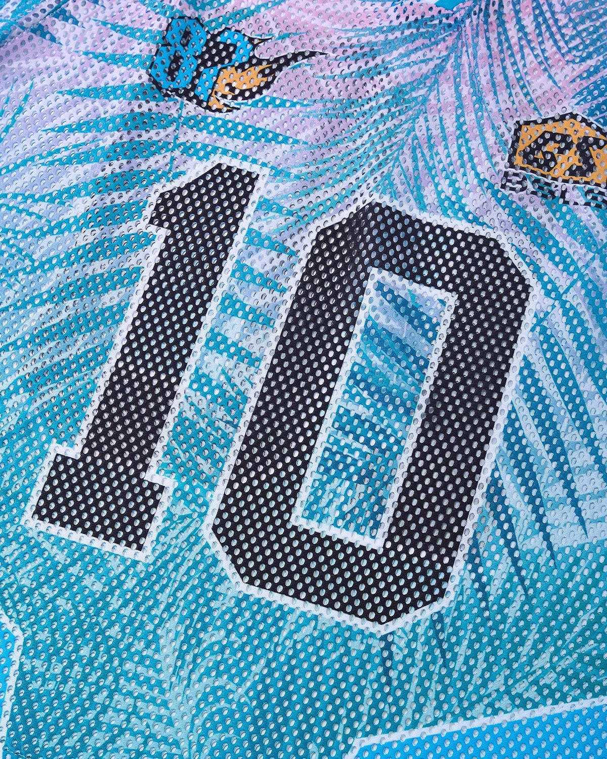 Omygoods Oversized Mesh Football Jersey