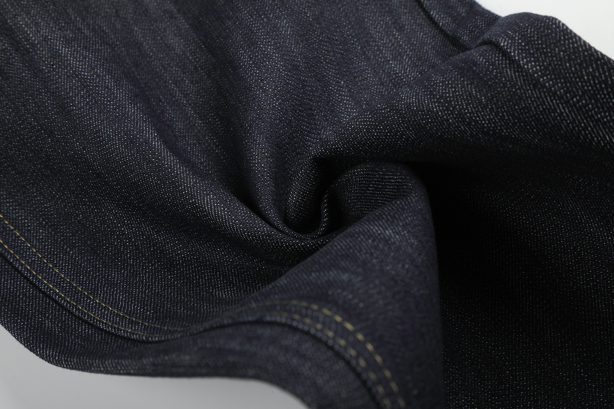 Omygoods Paris Buckle Raw Baggy Jeans