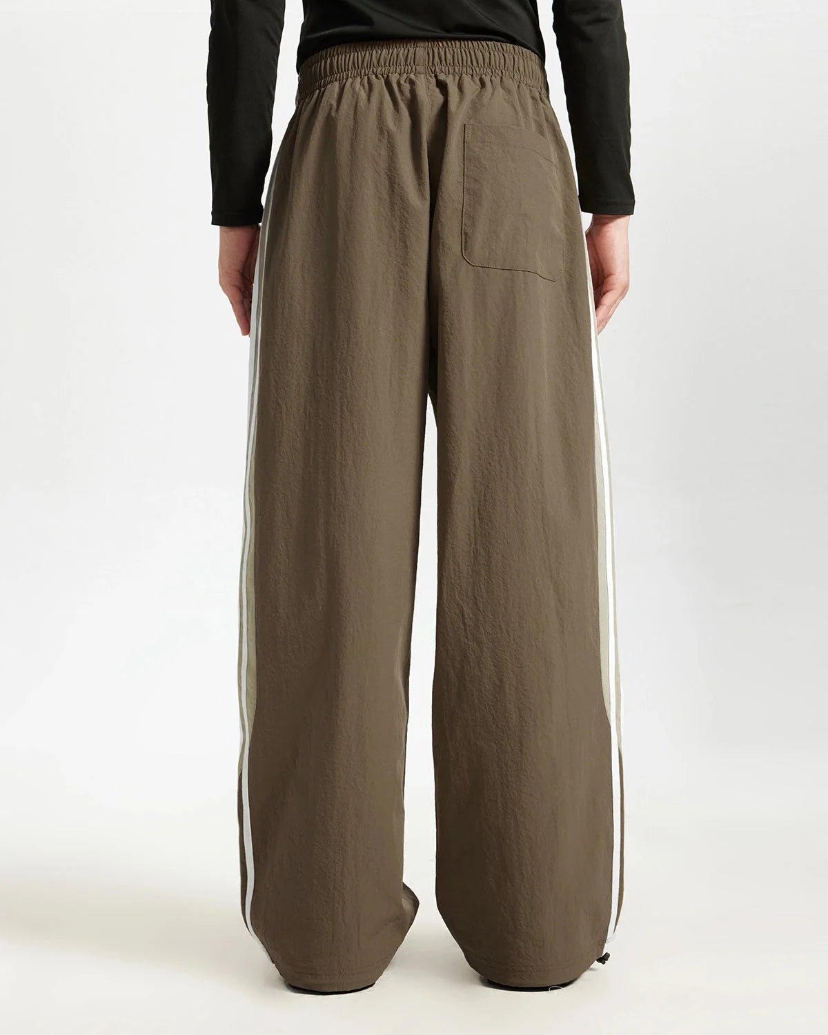 Omygoods Striped Casual Pants