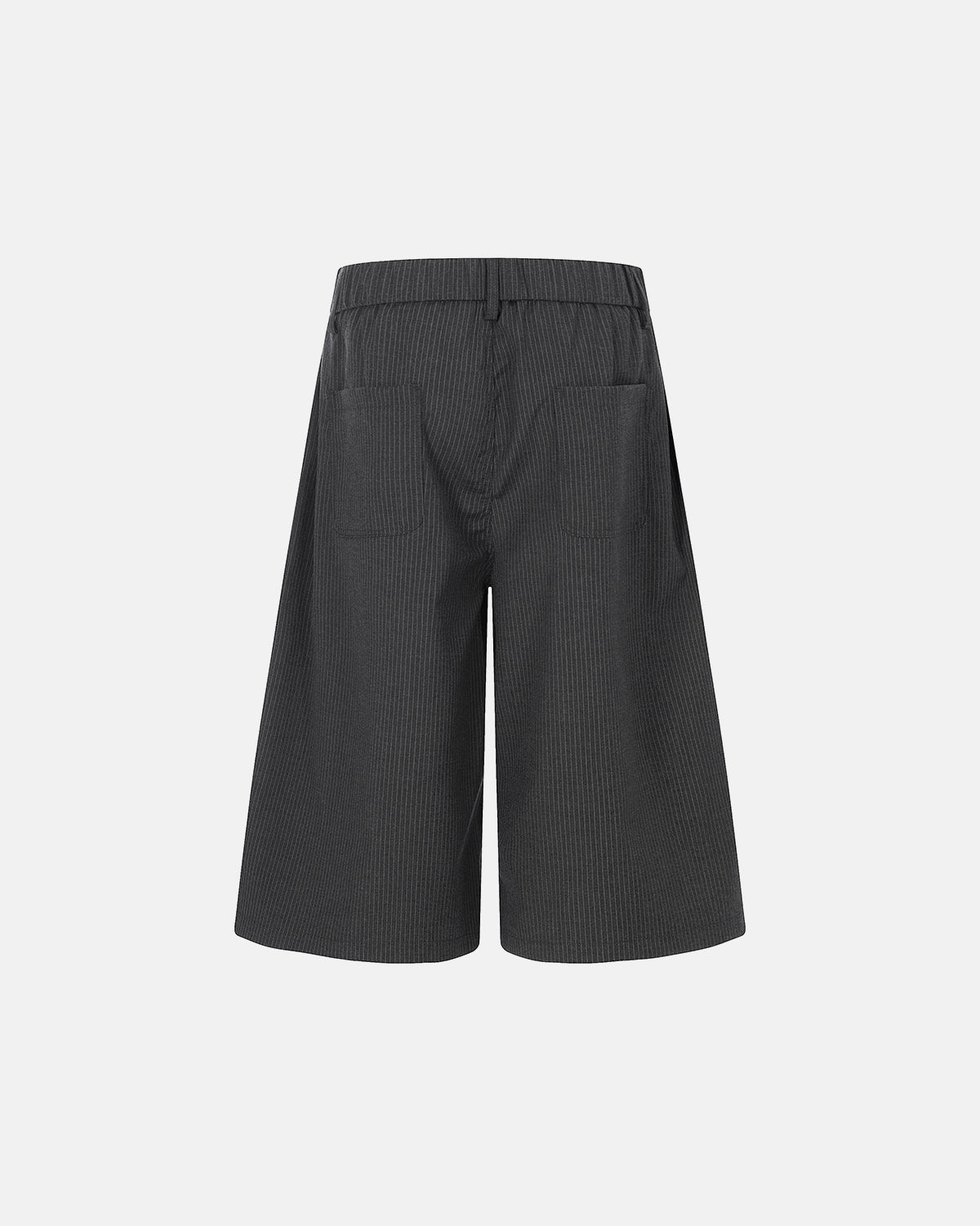 Omygoods Pinstripe Stud Detail Tailored Shorts