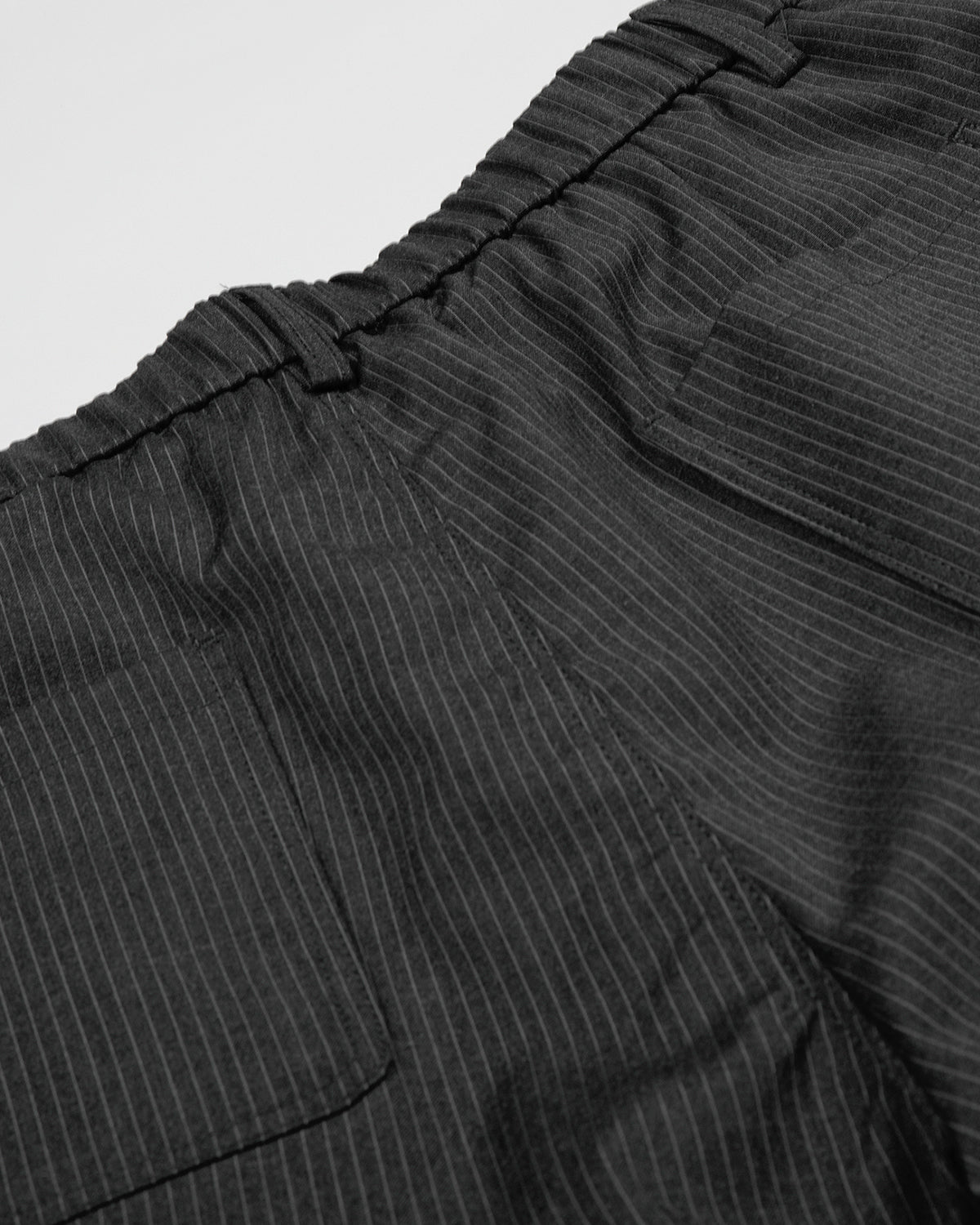Omygoods Pinstripe Stud Detail Tailored Shorts