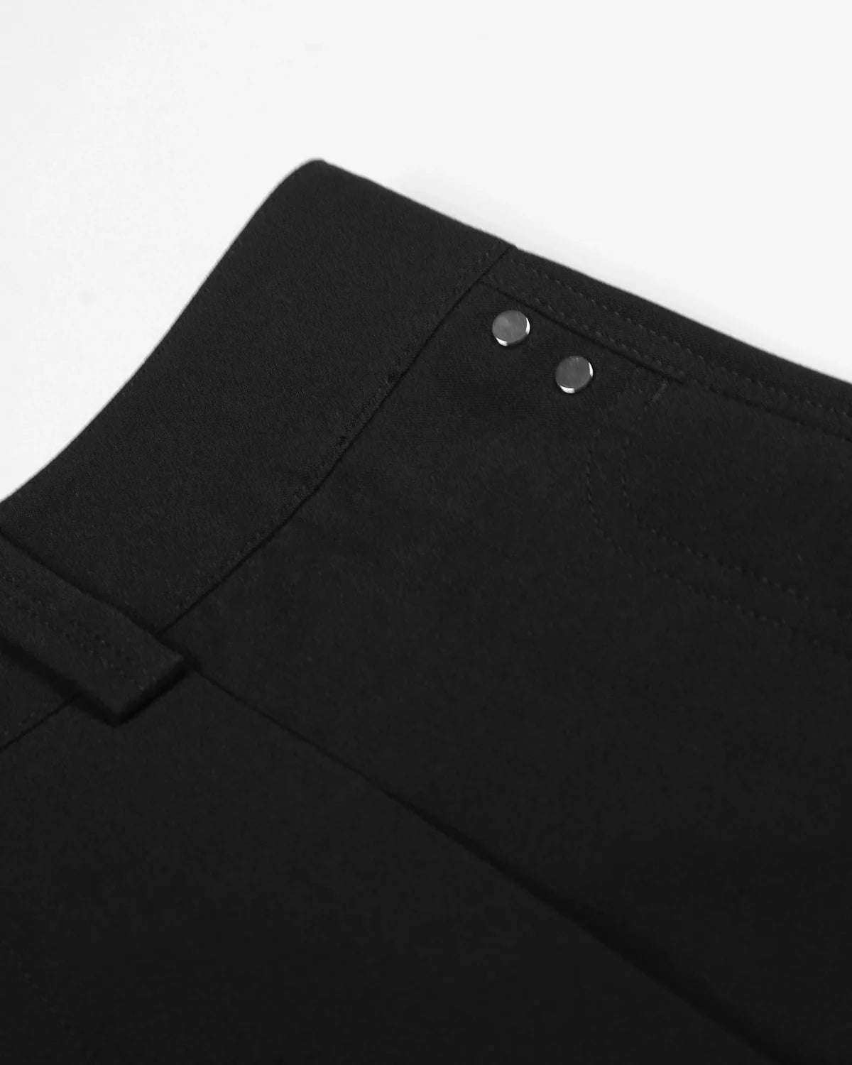 Omygoods Pleated Cinch Back Tailored Shorts