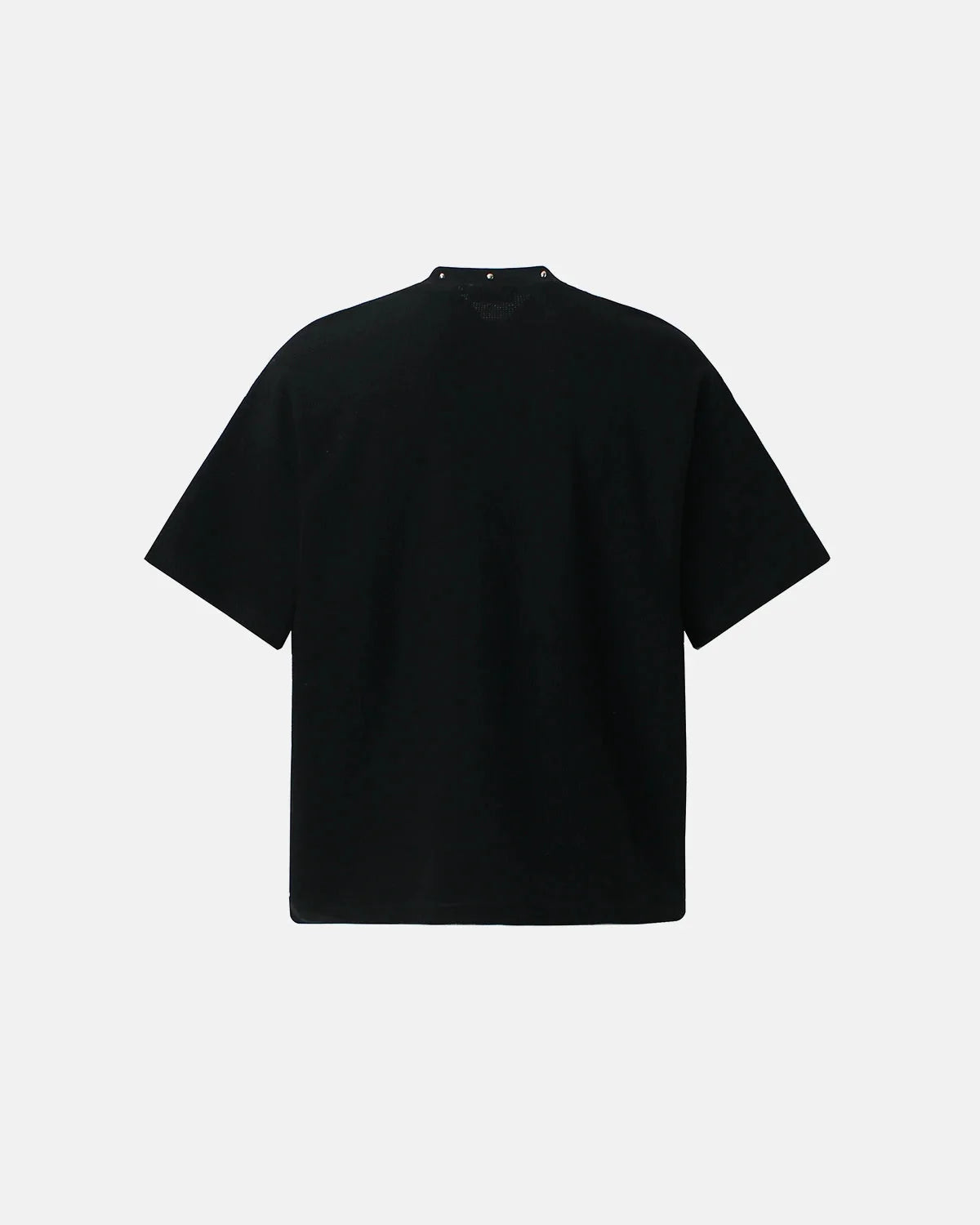 Omygoods Portrait Graphic Waffle Boxy T-Shirt