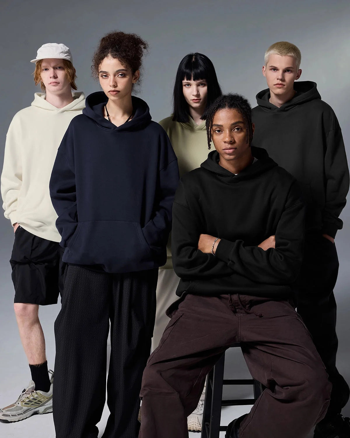 Omygoods Premium Thermal Oversized Hoodie