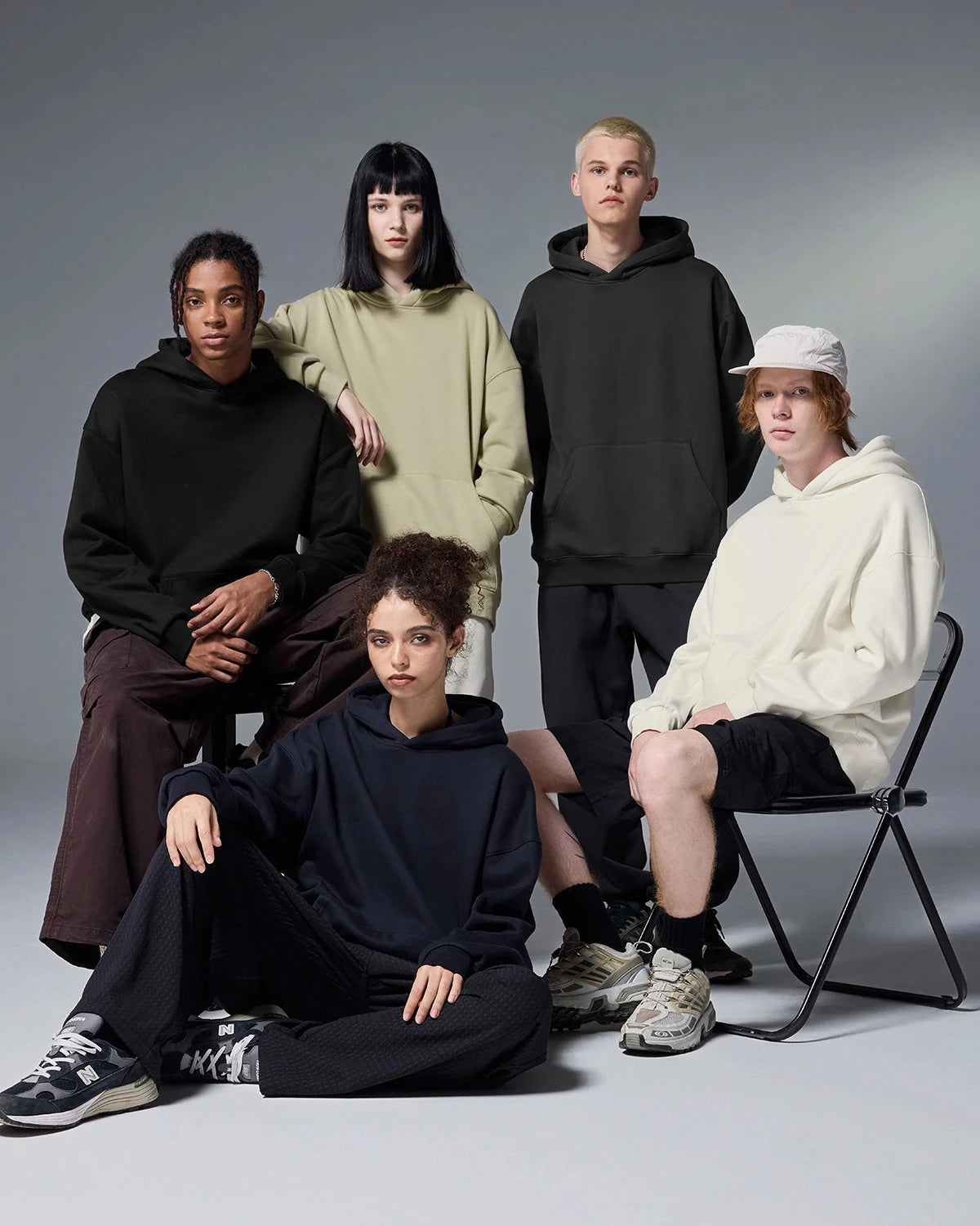 Omygoods Premium Thermal Oversized Hoodie