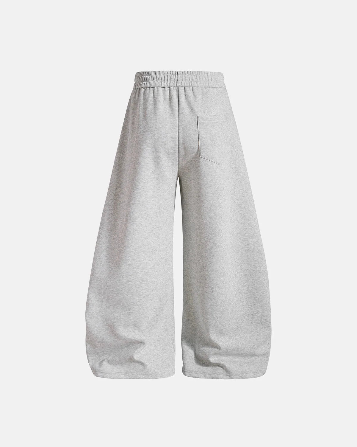 Omygoods Printed Lace-Up Graphic Barrel Sweatpants