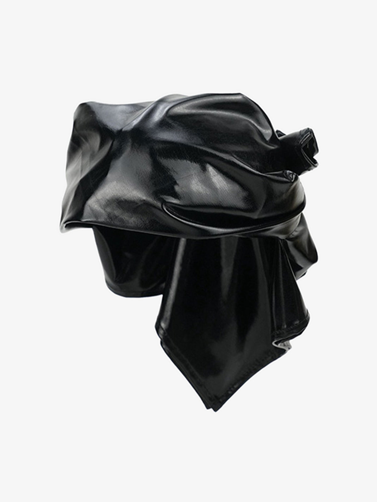 Omygoods PU Leather Tie Back Bandana