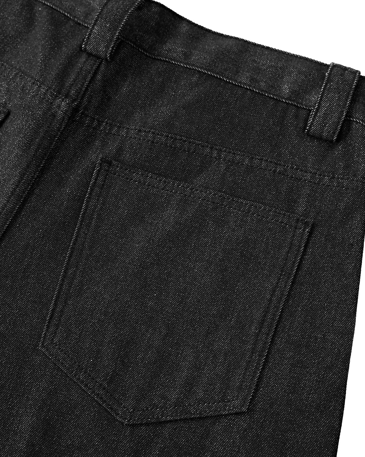 Omygoods Raw Baggy Barrel Jeans