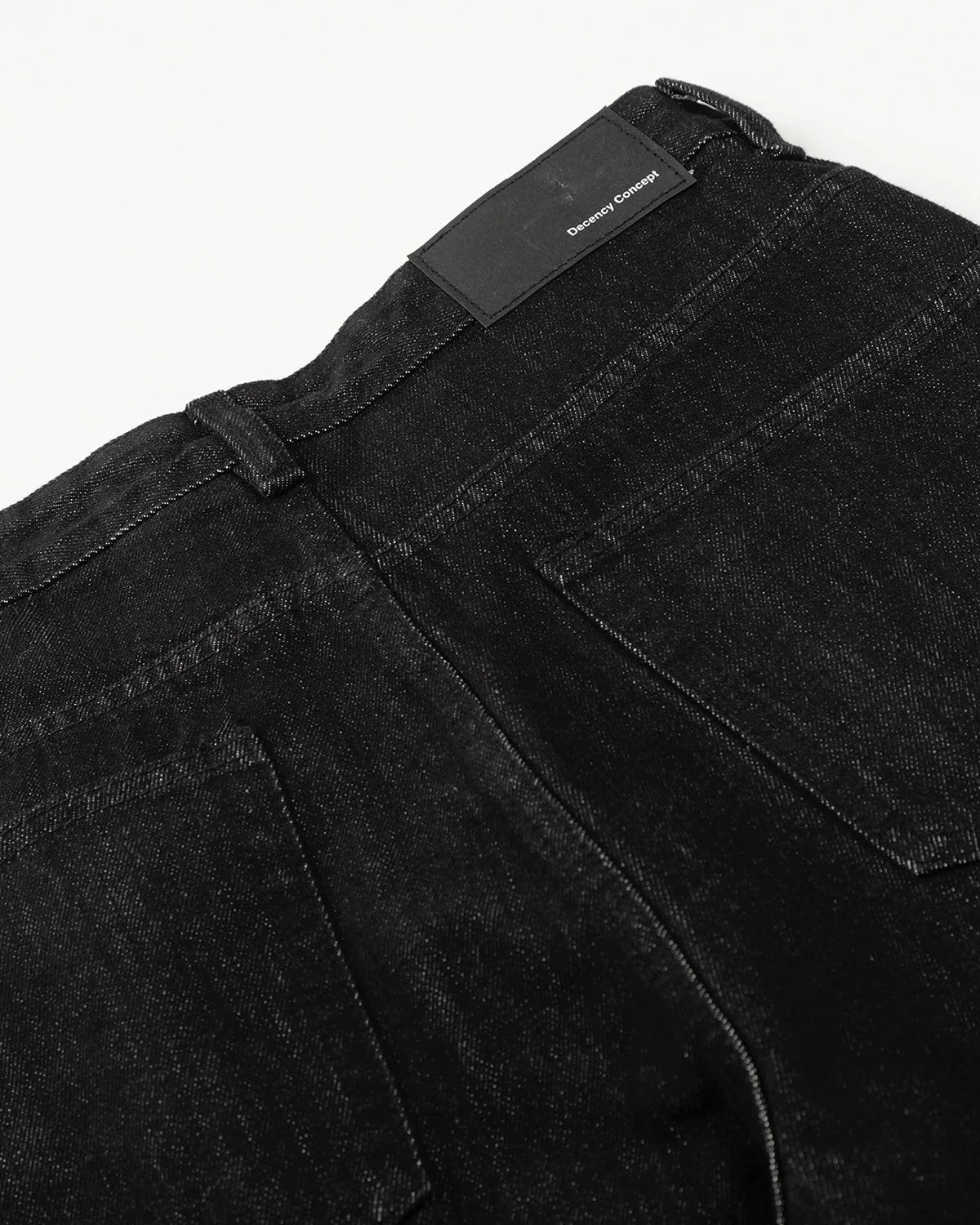 Omygoods Raw Buttons Up Baggy Jeans