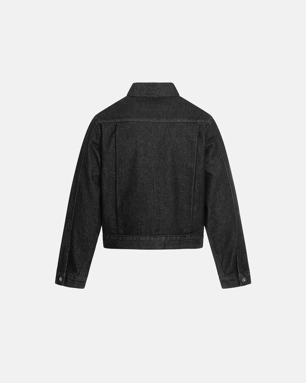 Omygoods Raw Clasp Denim Jacket