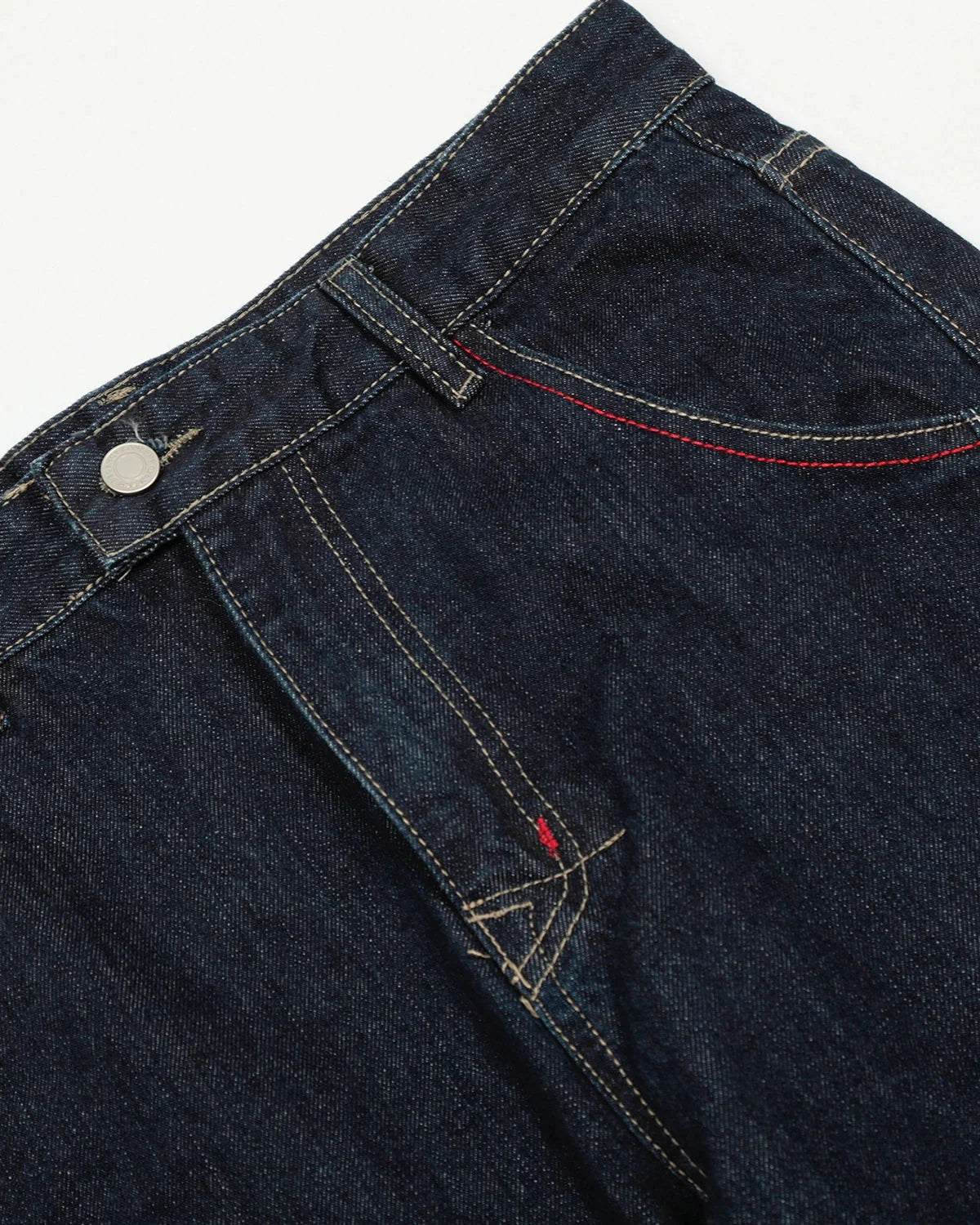 Omygoods Raw Deconstructed Baggy Jeans