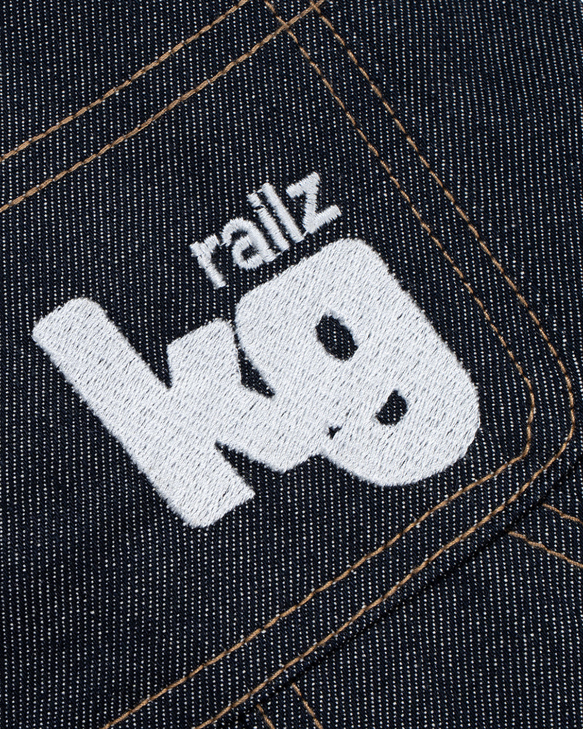 Omygoods Raw Denim Carpenter Long Jorts