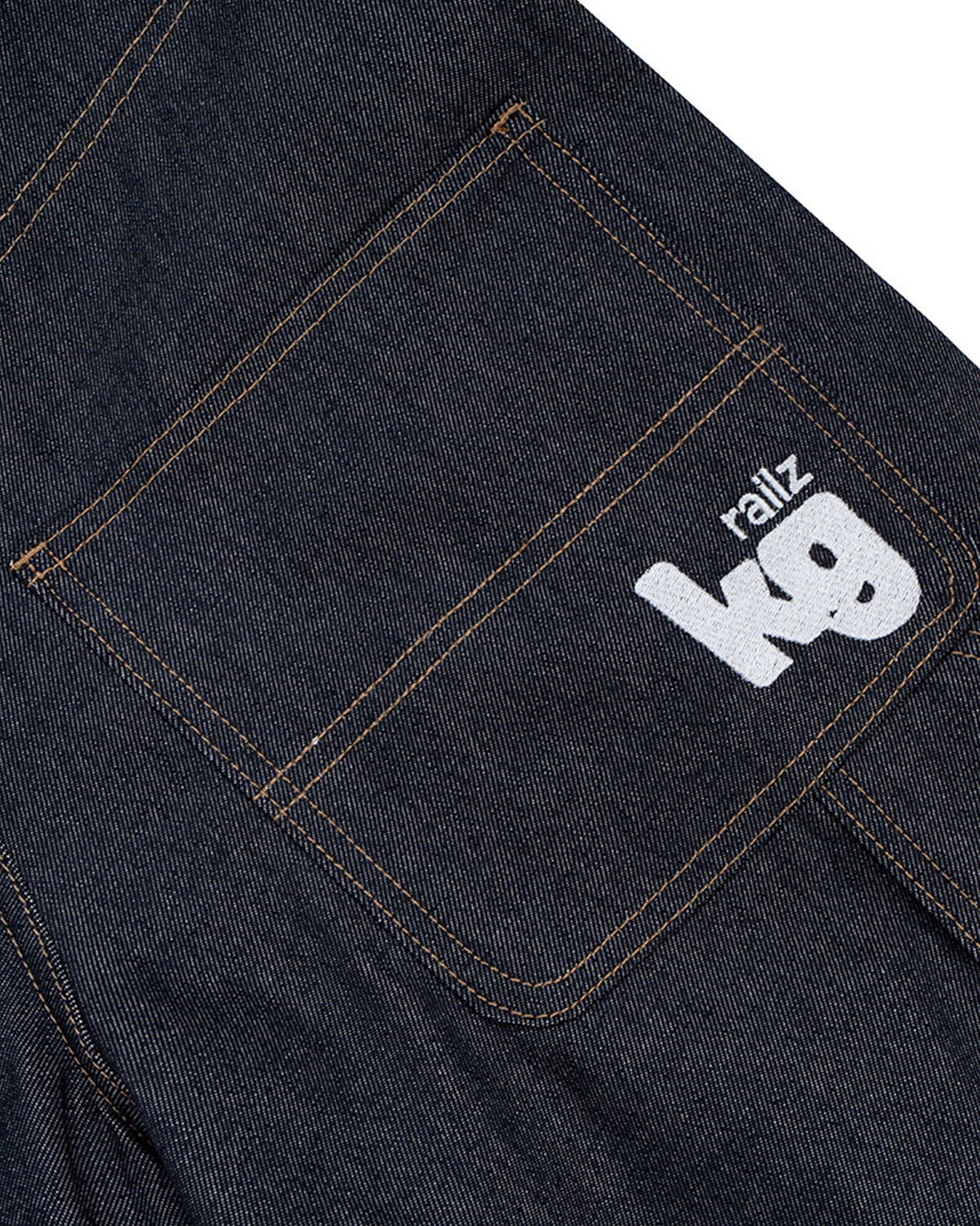 Omygoods Raw Denim Carpenter Long Jorts