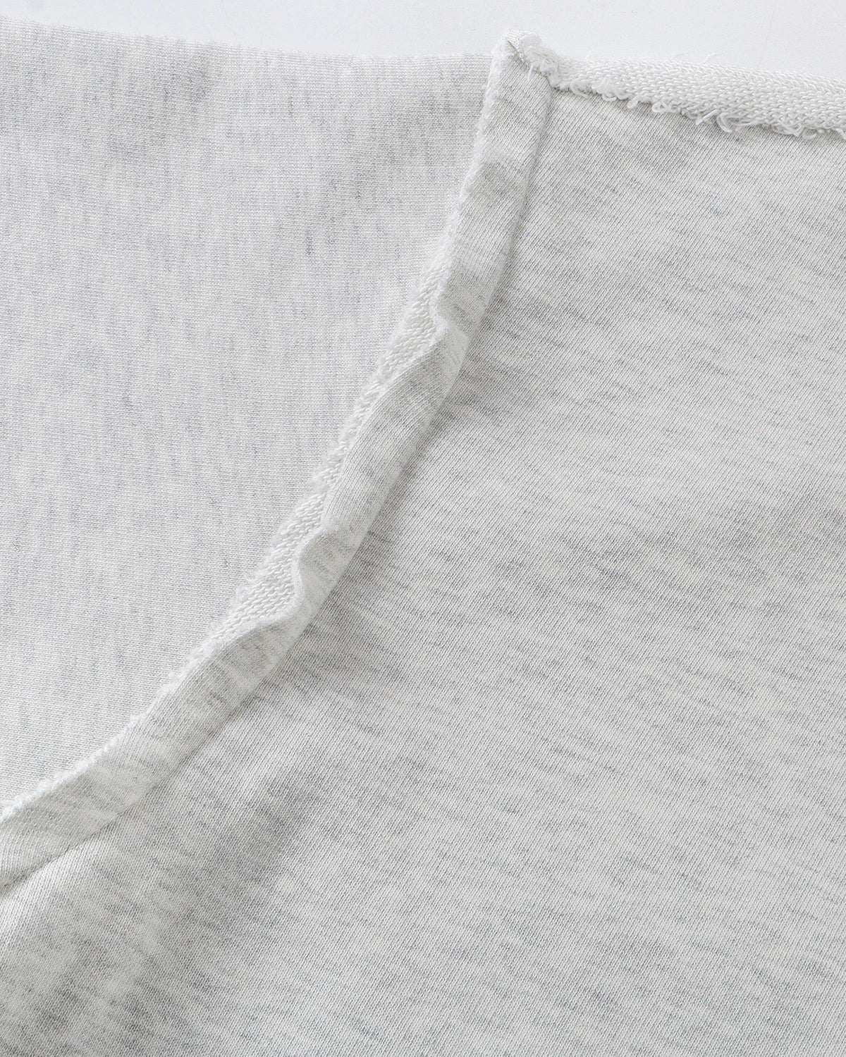 Omygoods Raw Seam Boxy Zip Up Hoodie