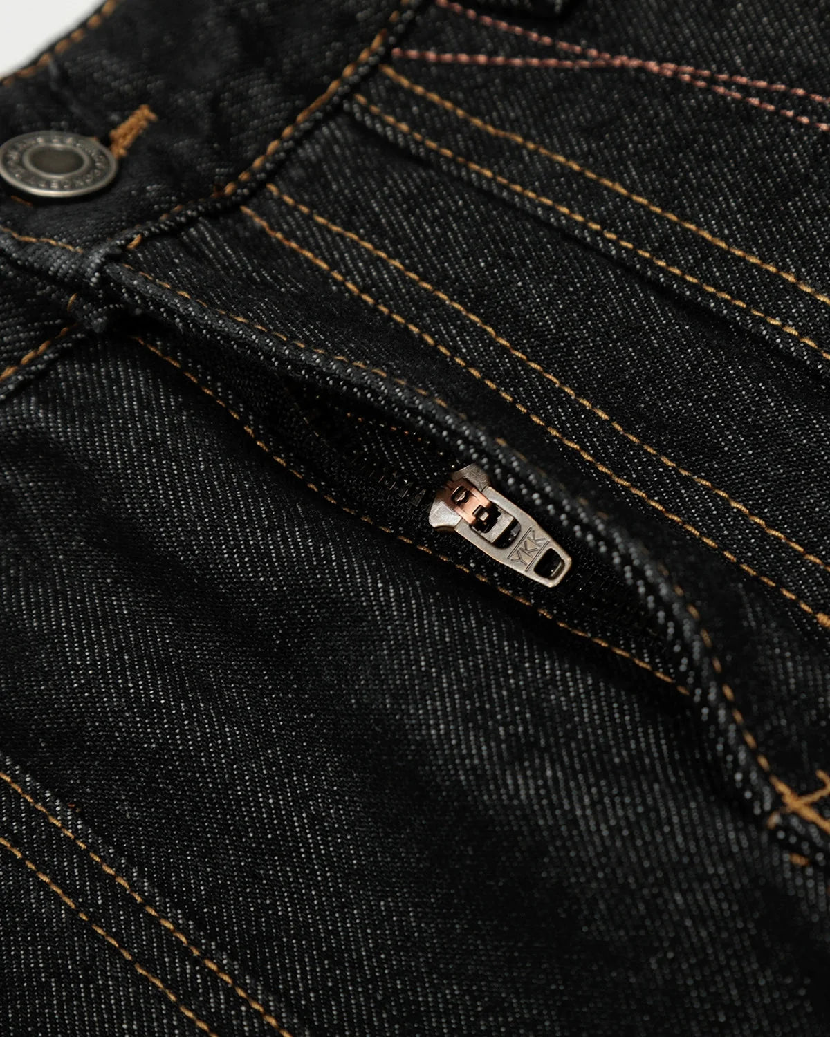 Omygoods Raw Embroidery Baggy Jeans
