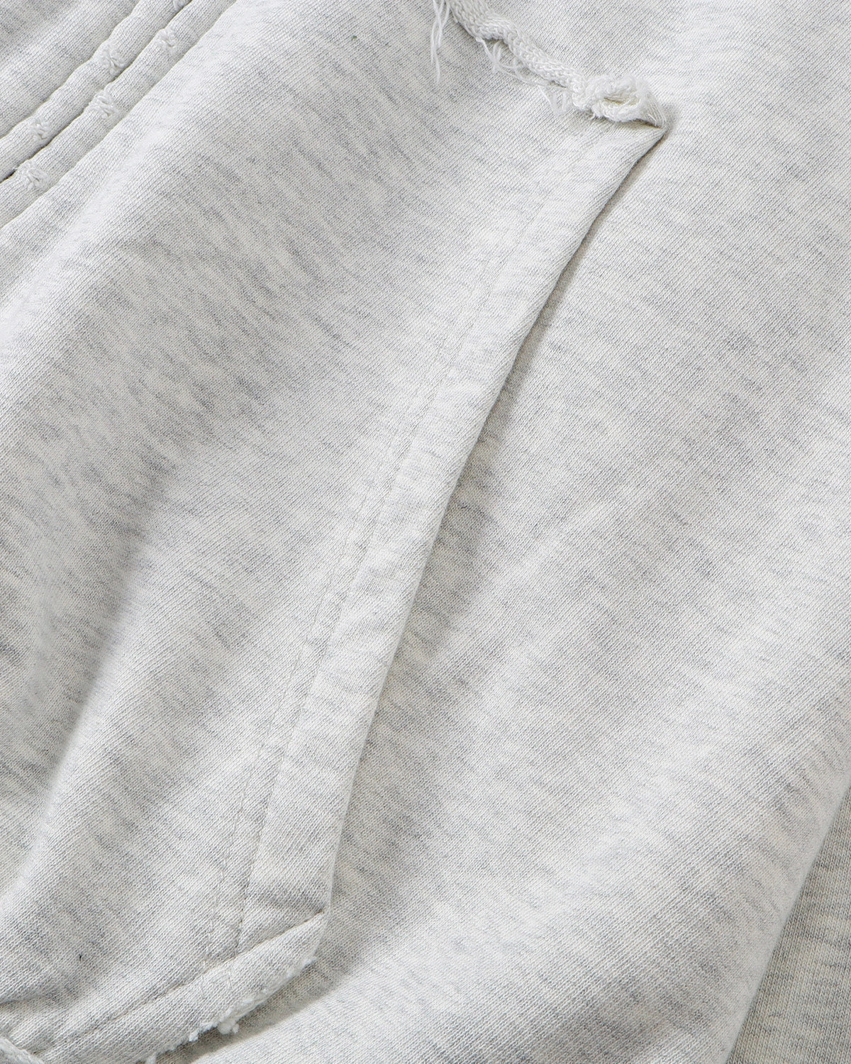 Omygoods Raw Seam Wide Leg Sweatpants