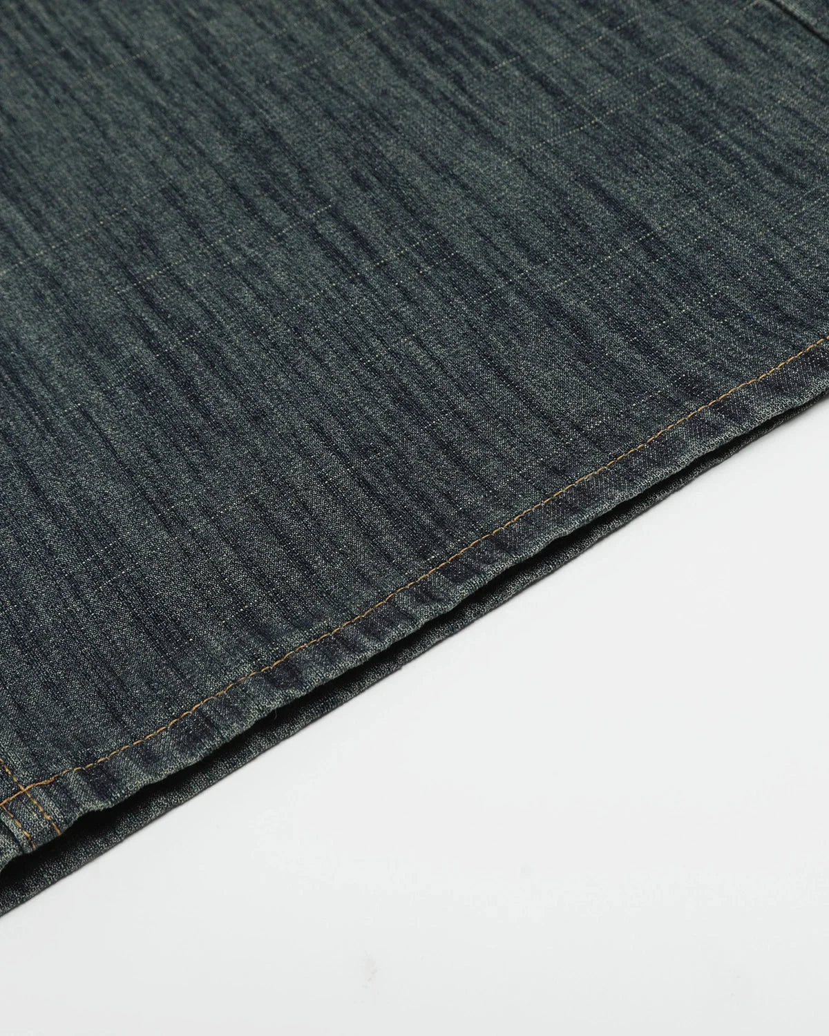 Omygoods Raw Wide-Leg Long Jorts