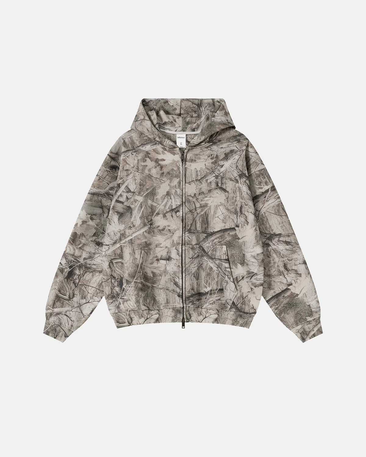 Omygoods Realtree Camo Zip Up Hoodie