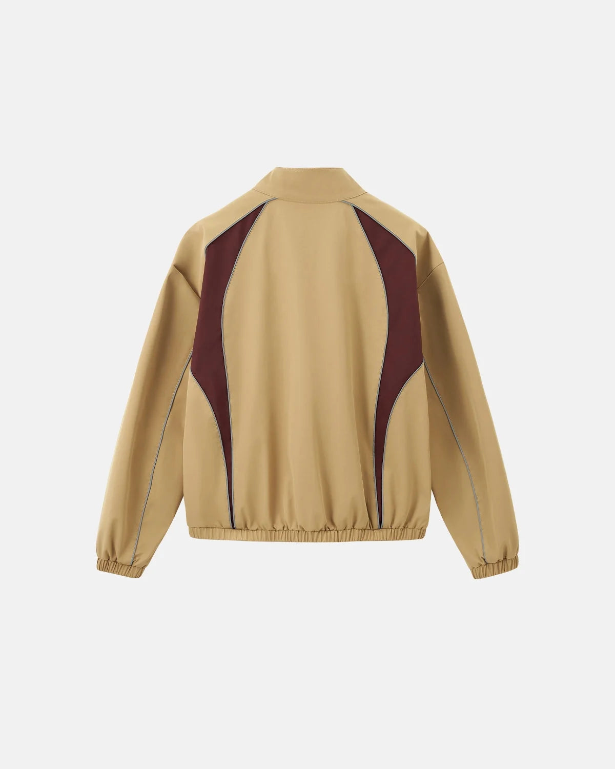 Omygoods Reflective Windbreaker Track Jacket