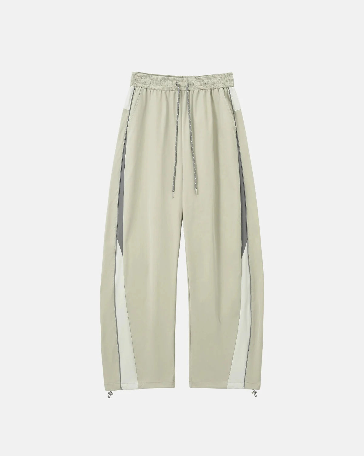 Omygoods Reflective Windbreaker Track Pants