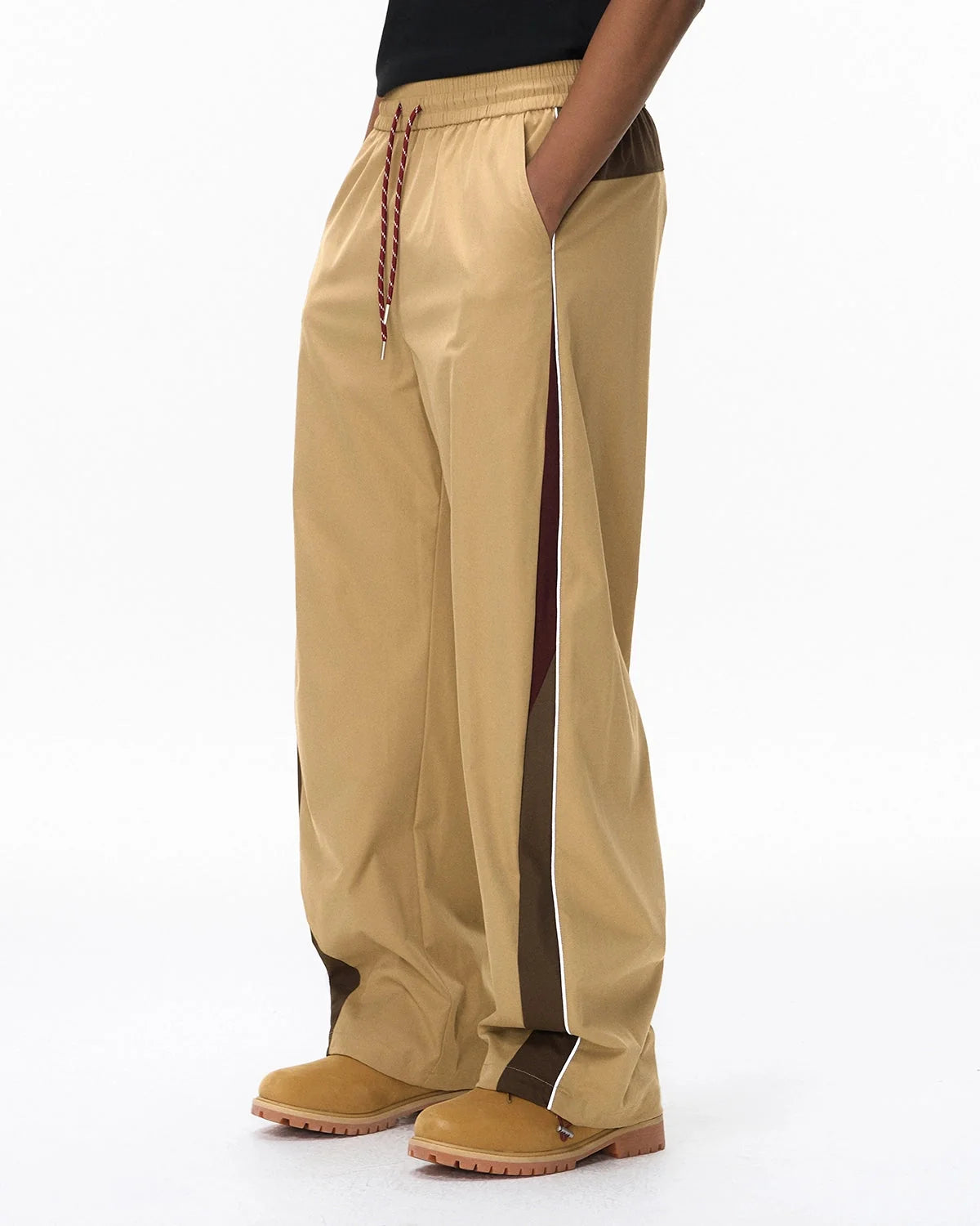 Omygoods Reflective Windbreaker Track Pants