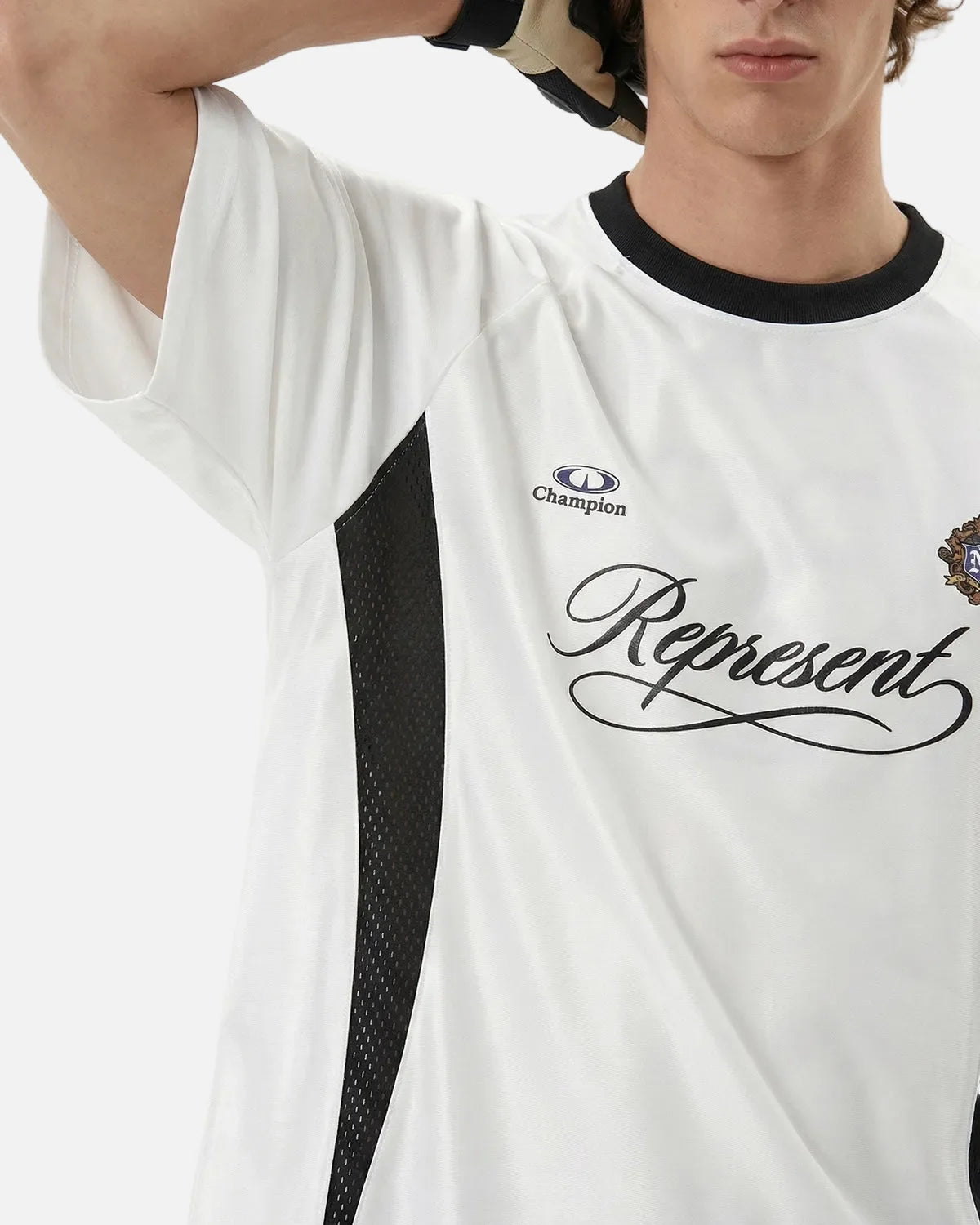 Omygoods Retro Colorblock Football Jersey