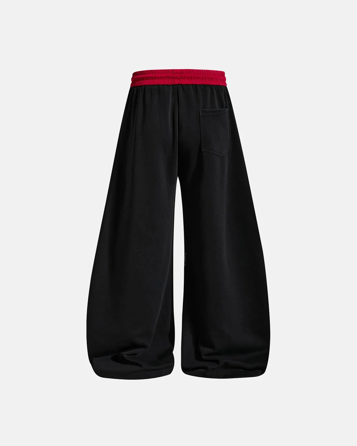 Omygoods Retro Graphic Barrel Sweatpants