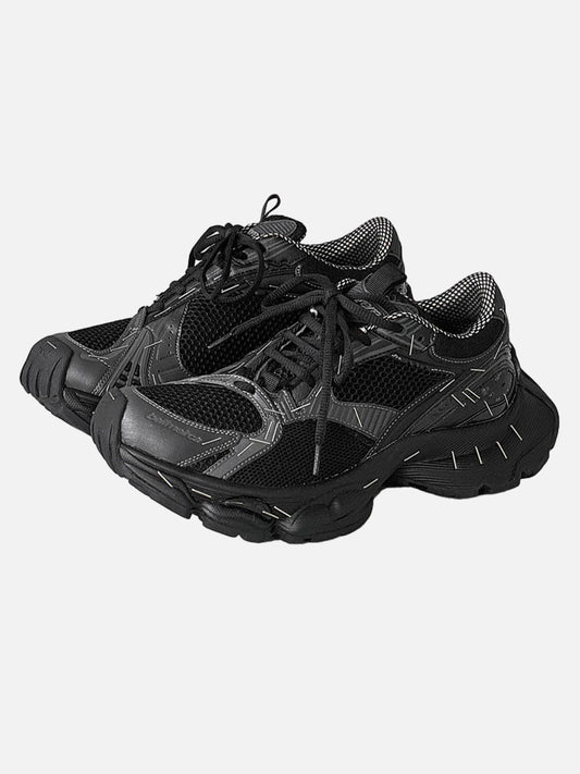 Omygoods Retro Stapler Chunky Sneakers