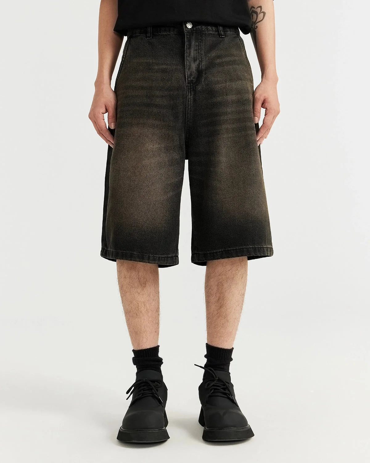 Omygoods Retro Washed Jorts