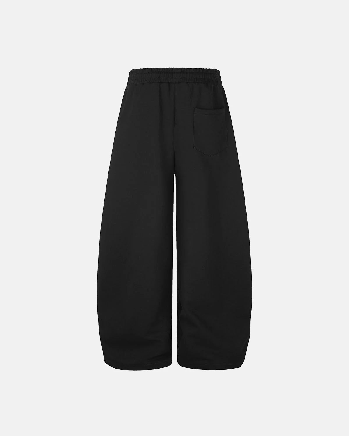 Omygoods Rhinestone Stripe Barrel Sweatpants