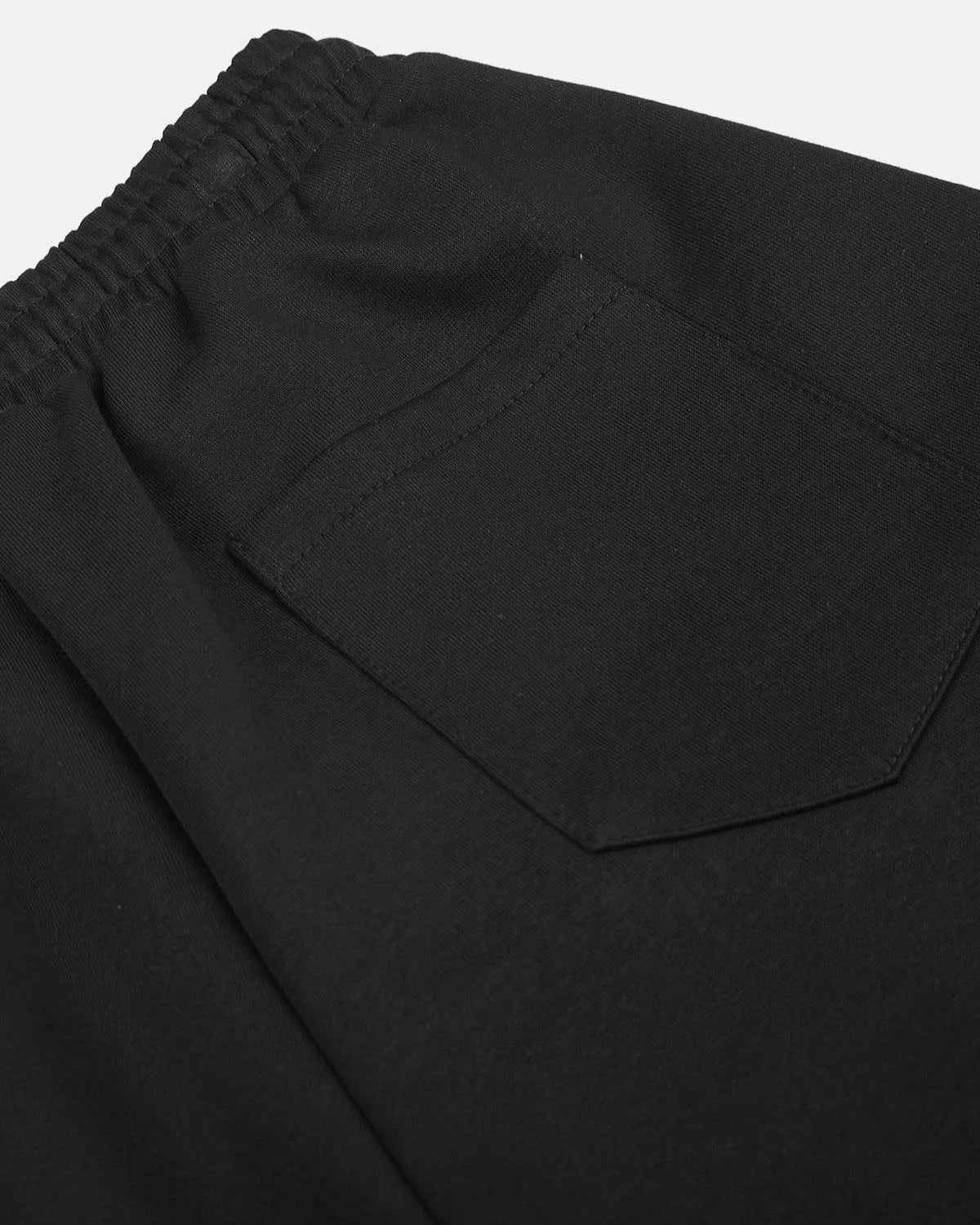 Omygoods Rhinestone Stripe Barrel Sweatpants