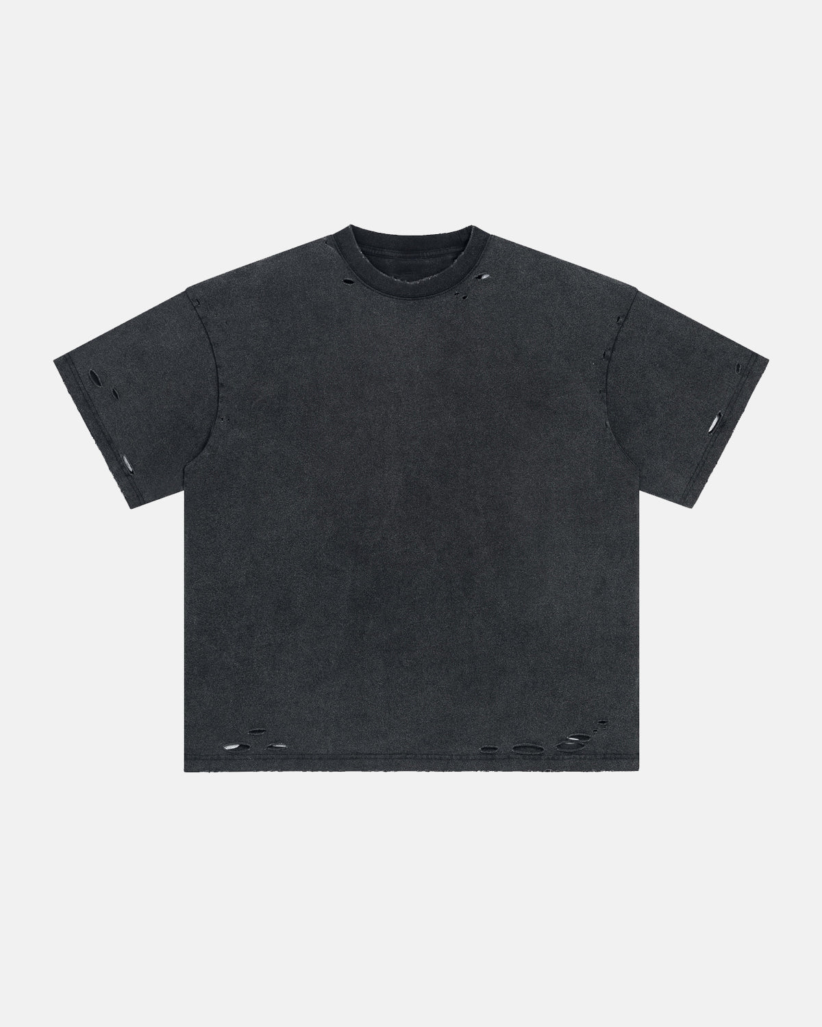 Omygoods Ripped Distressed Washed Oversized T-Shirt