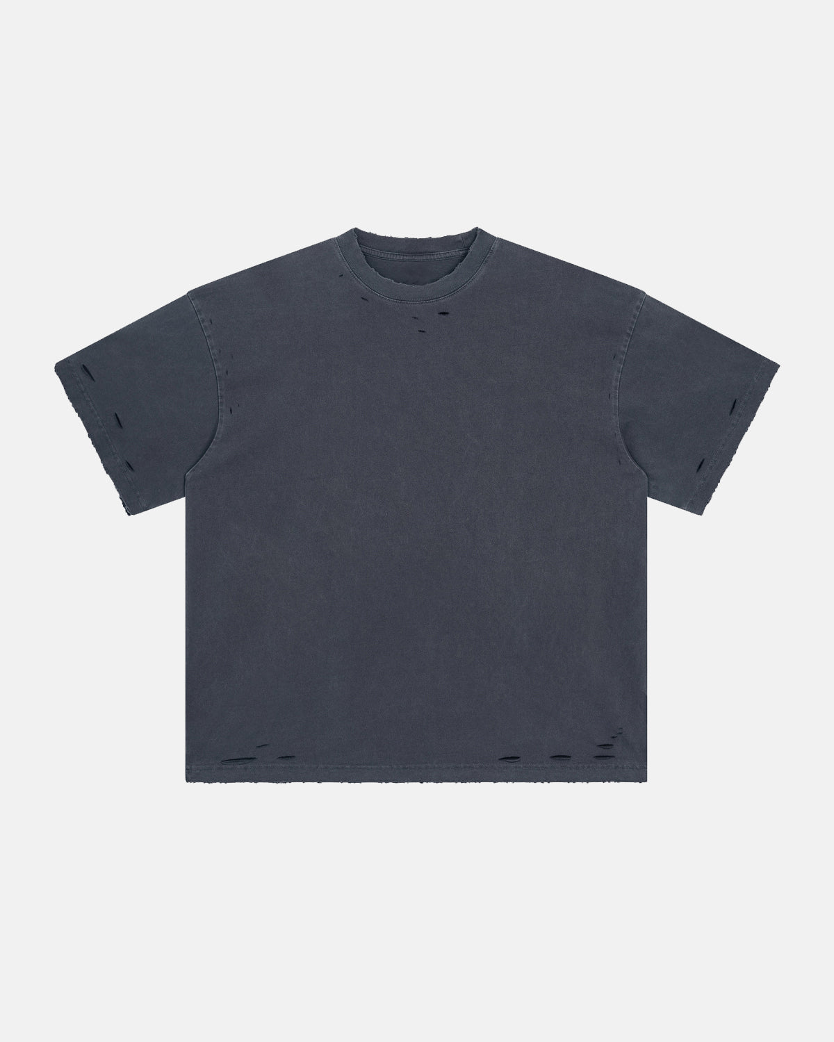 Omygoods Ripped Distressed Washed Oversized T-Shirt