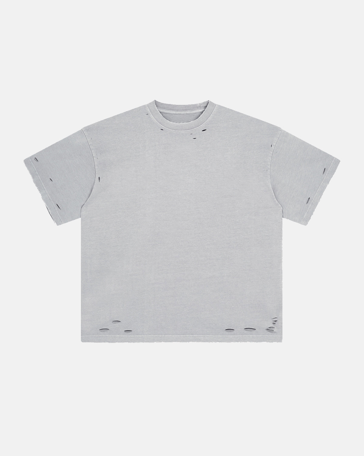 Omygoods Ripped Distressed Washed Oversized T-Shirt