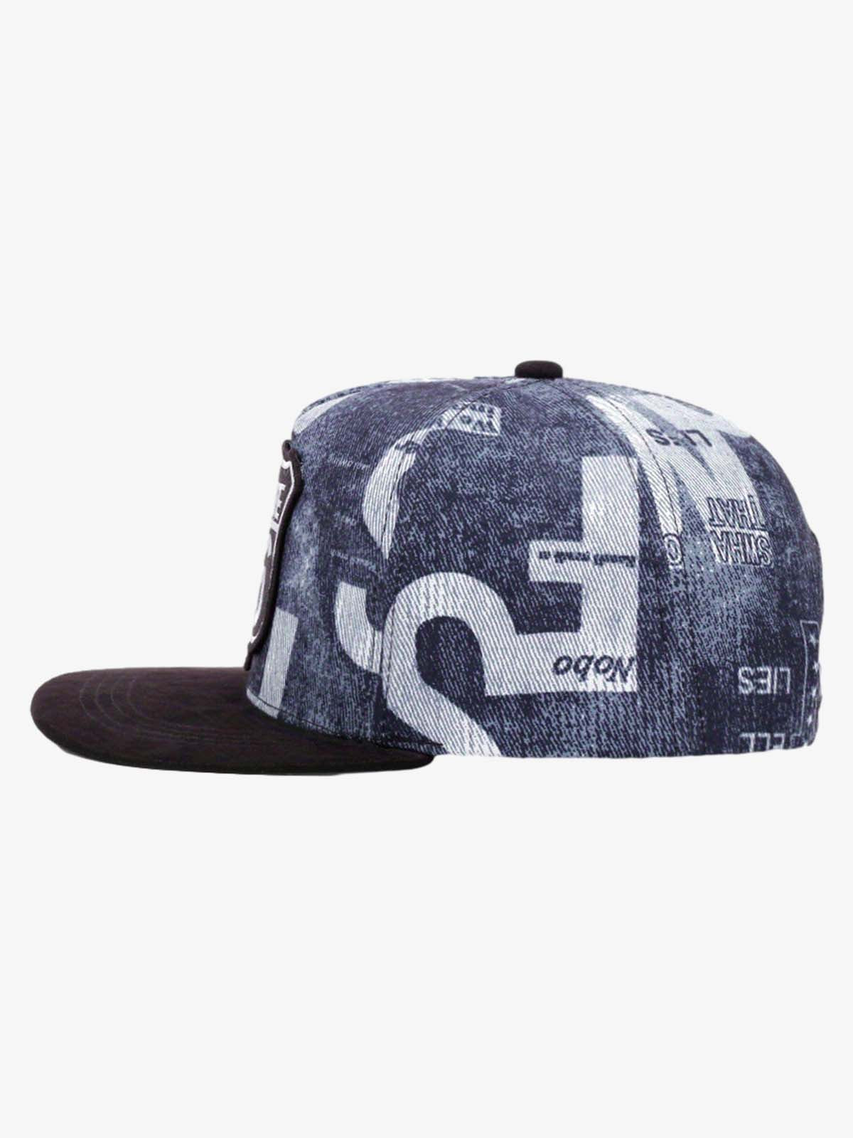 Omygoods Route 66 Embroidered Snapback Hat