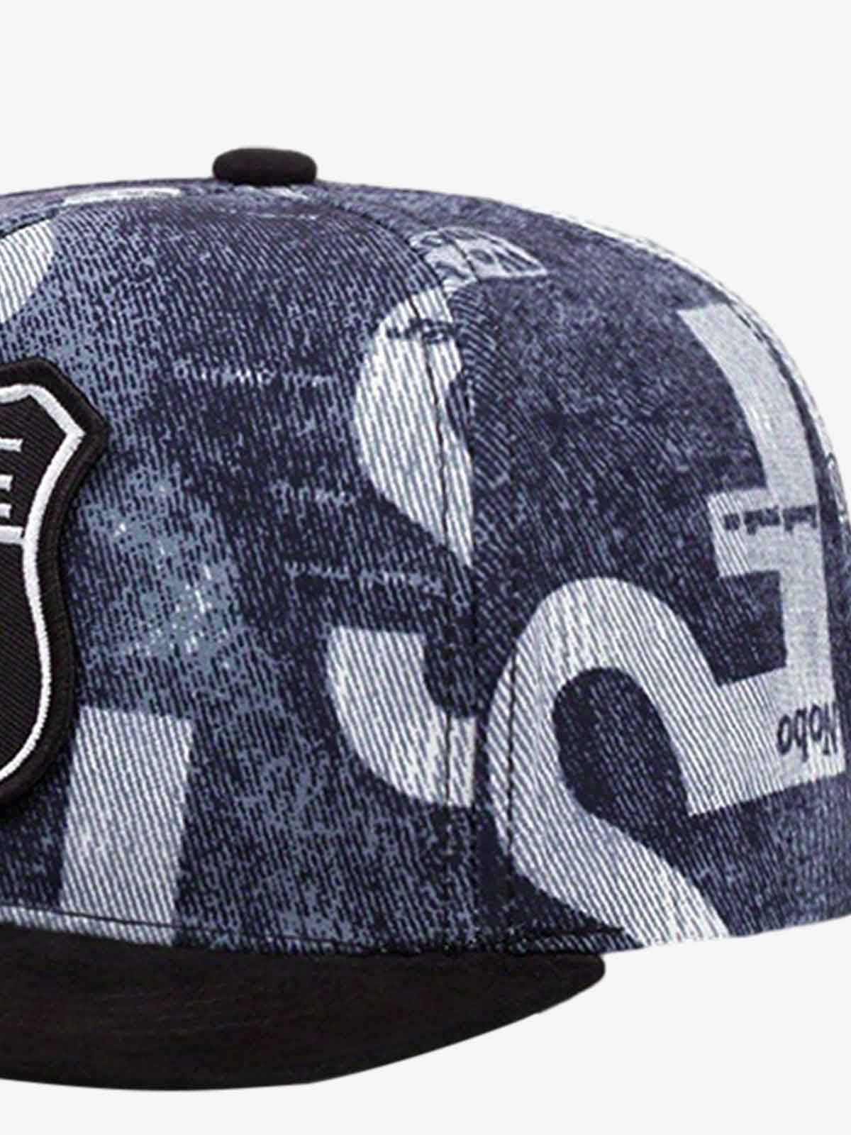 Omygoods Route 66 Embroidered Snapback Hat